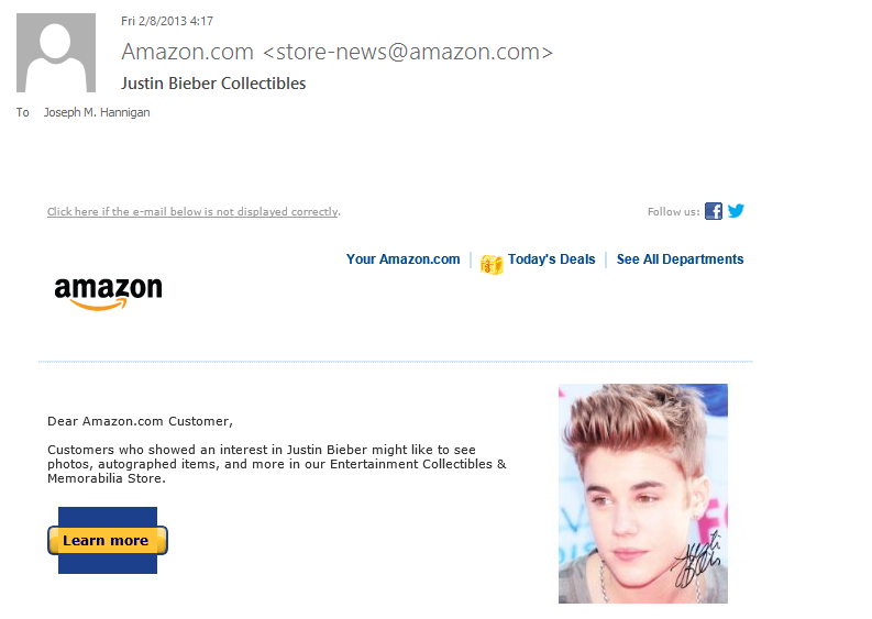 Amazon.com  Justin Bieber