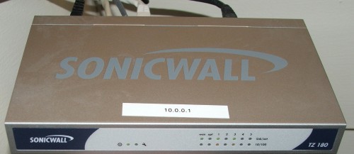 SonicWALL TZ 180 Internet Security Appliance