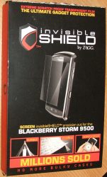 Invisible Shield by Zagg Inc for BlackBerry Storm