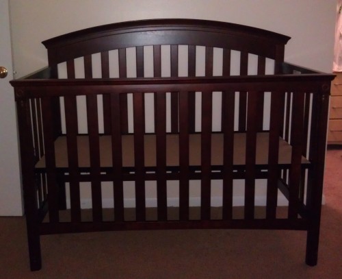Carter's Manchester Lifetime Crib - Dark Cherry