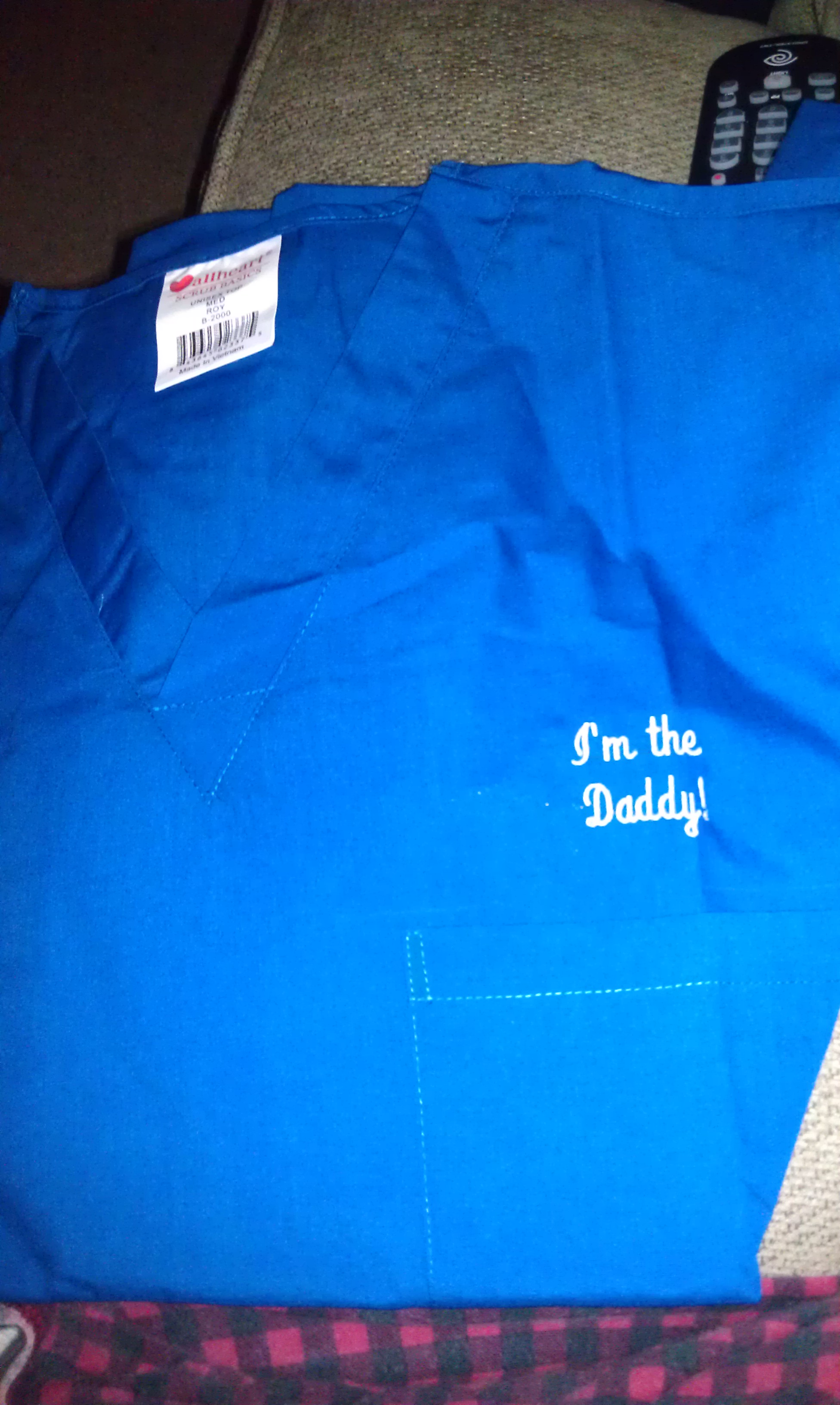 I'm the Daddy! smock