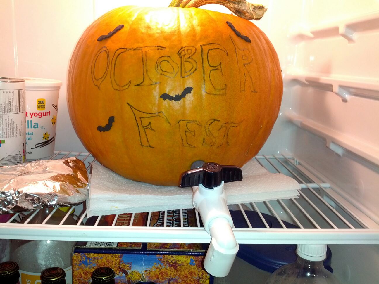 pumpkin keg complete