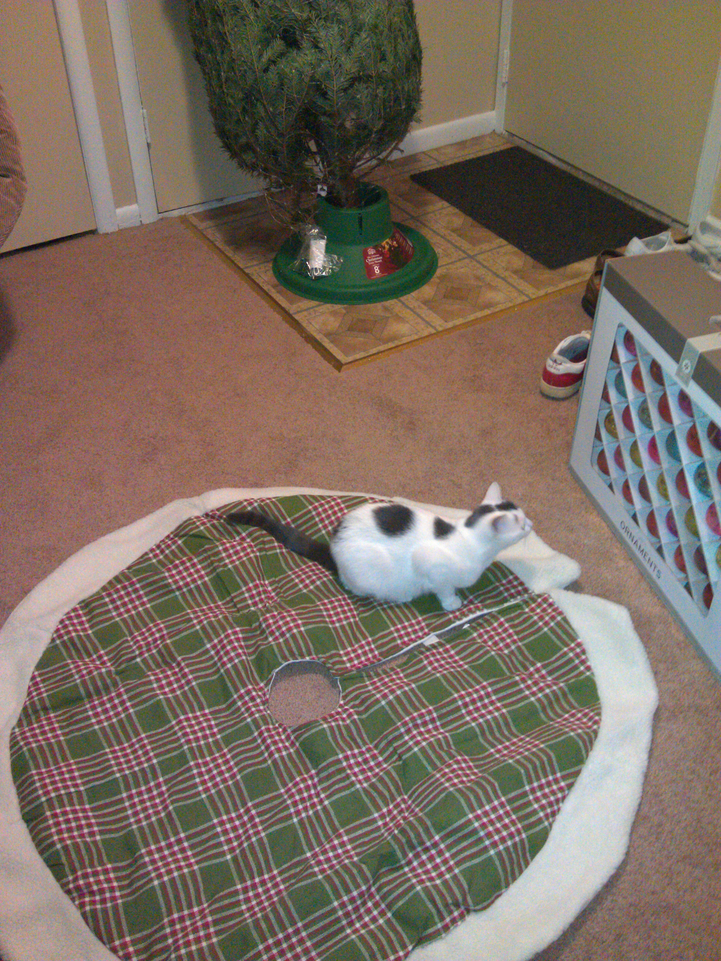 Christmas tree skirt