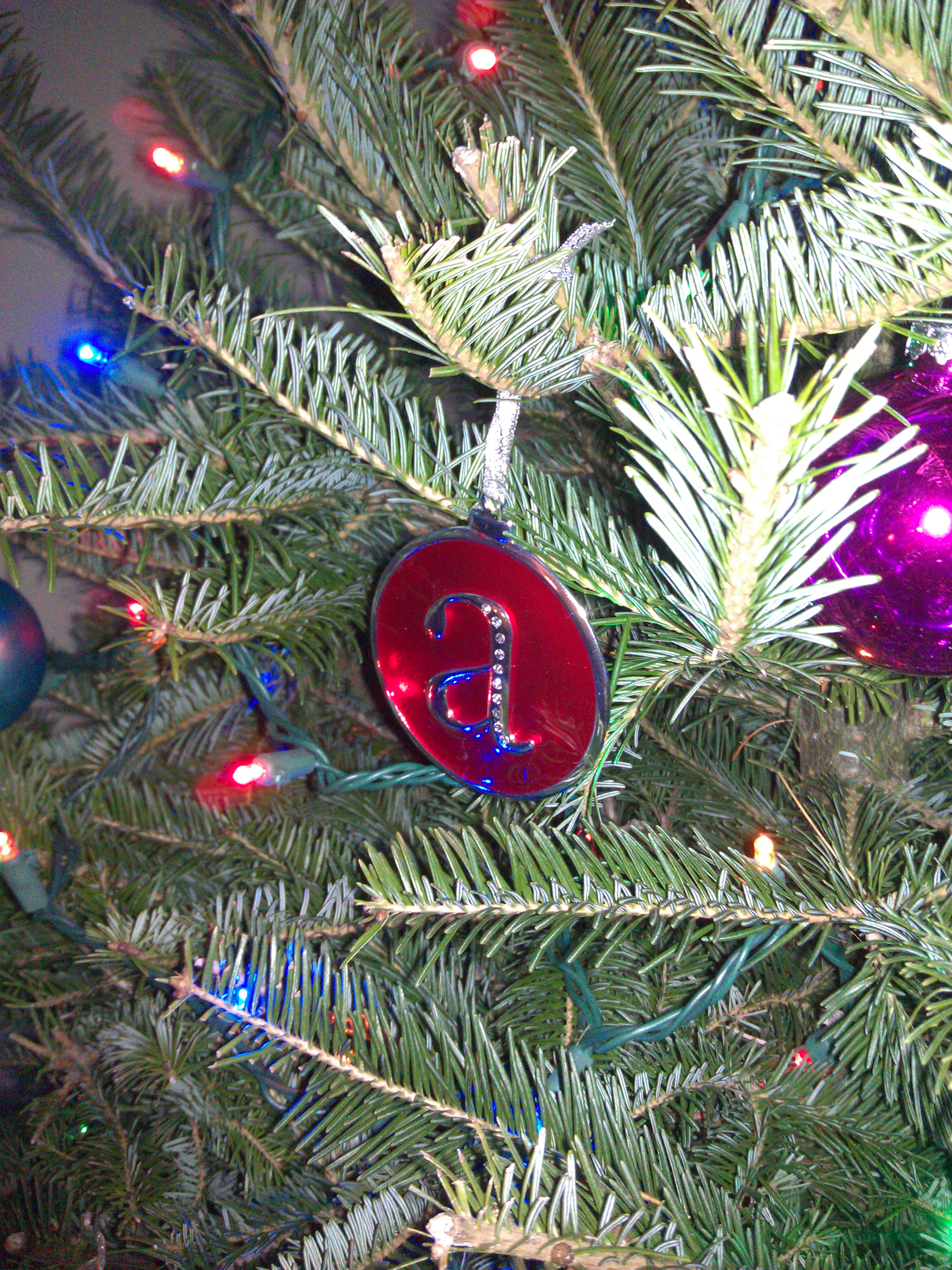 Christmas tree ornaments