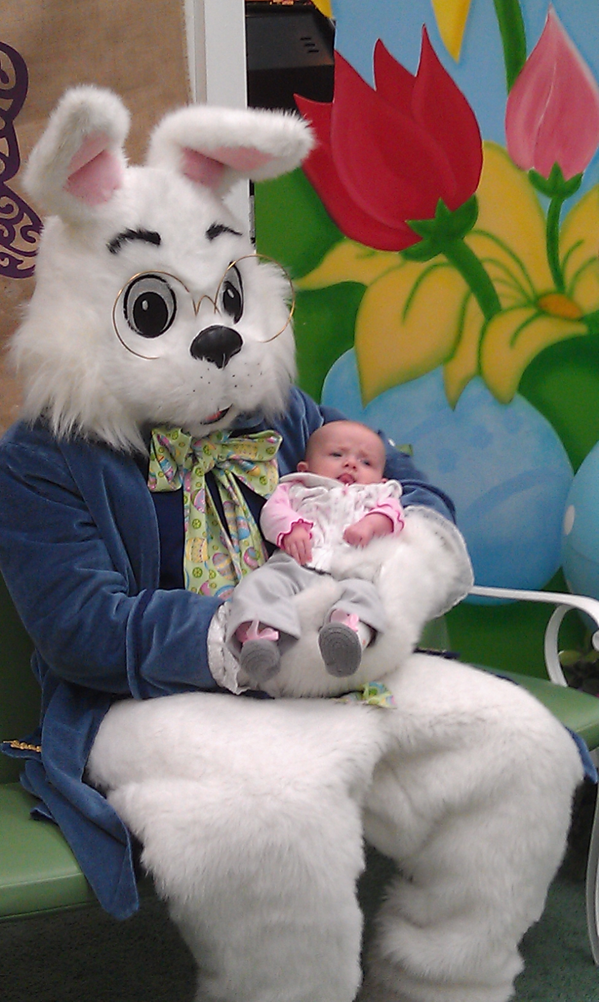 Arianna and the Easter Bunny 2013