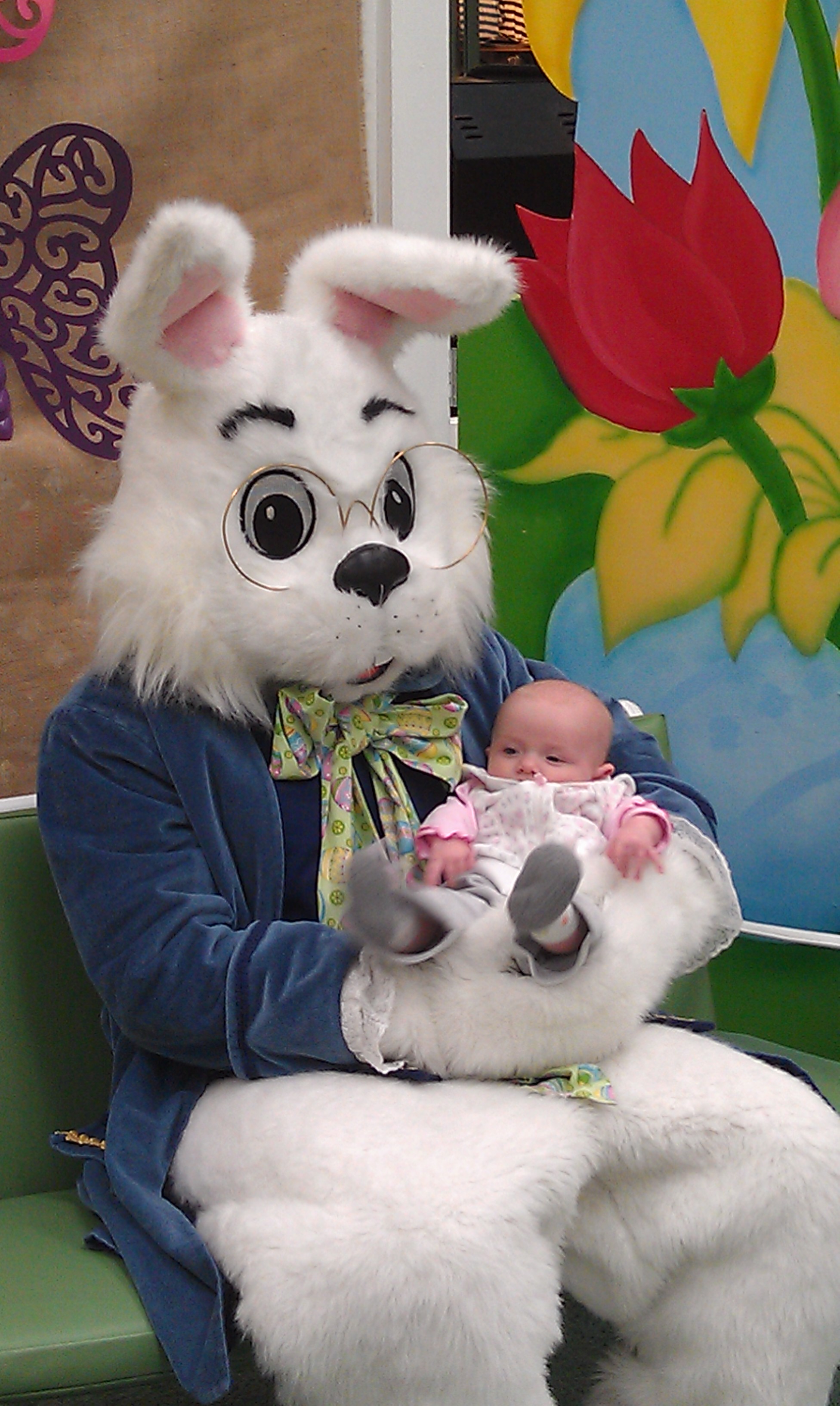 Arianna and the Easter Bunny 2013