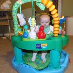 Arianna in exersaucer