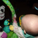 Arianna in exersaucer