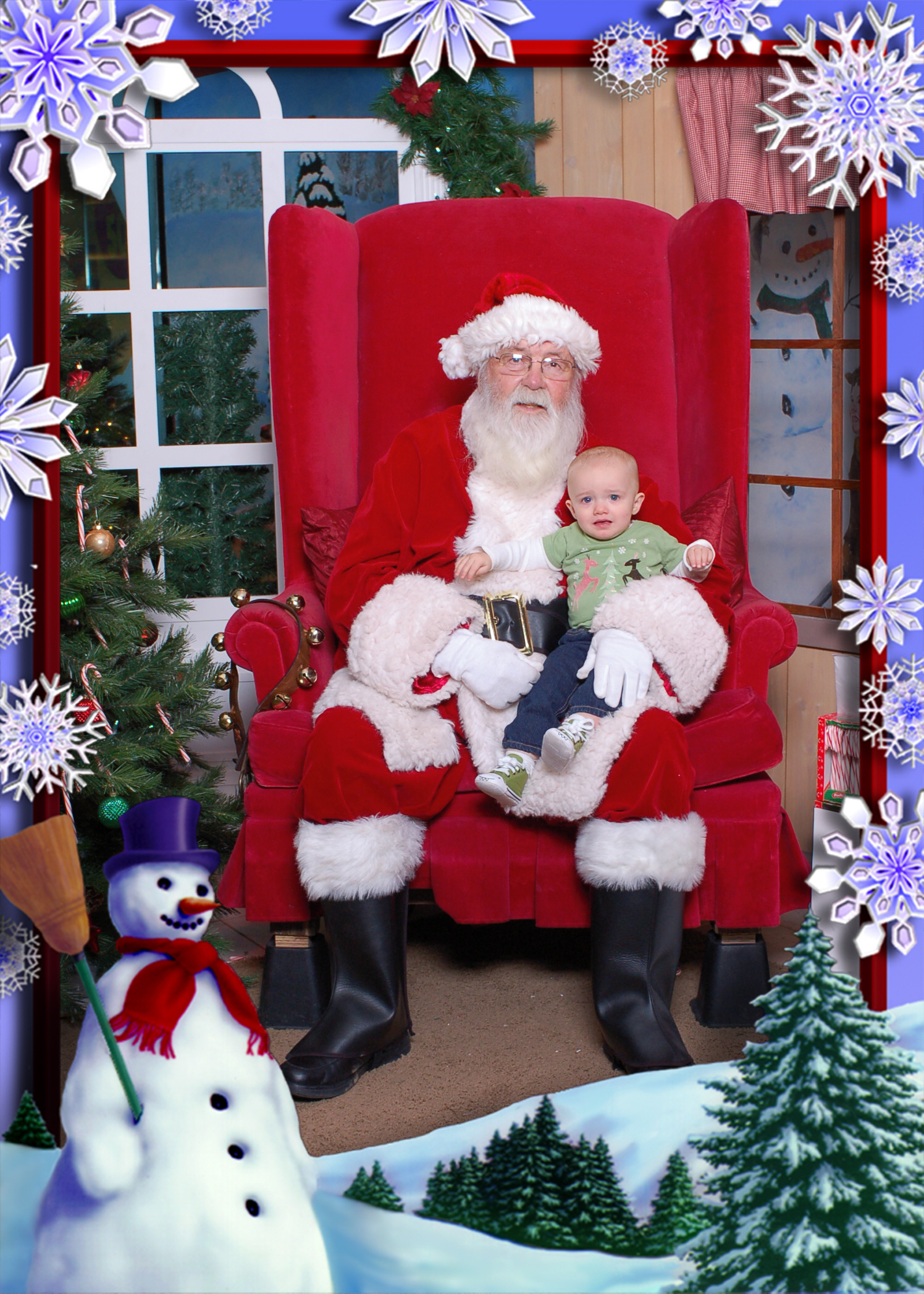 Arianna and Santa