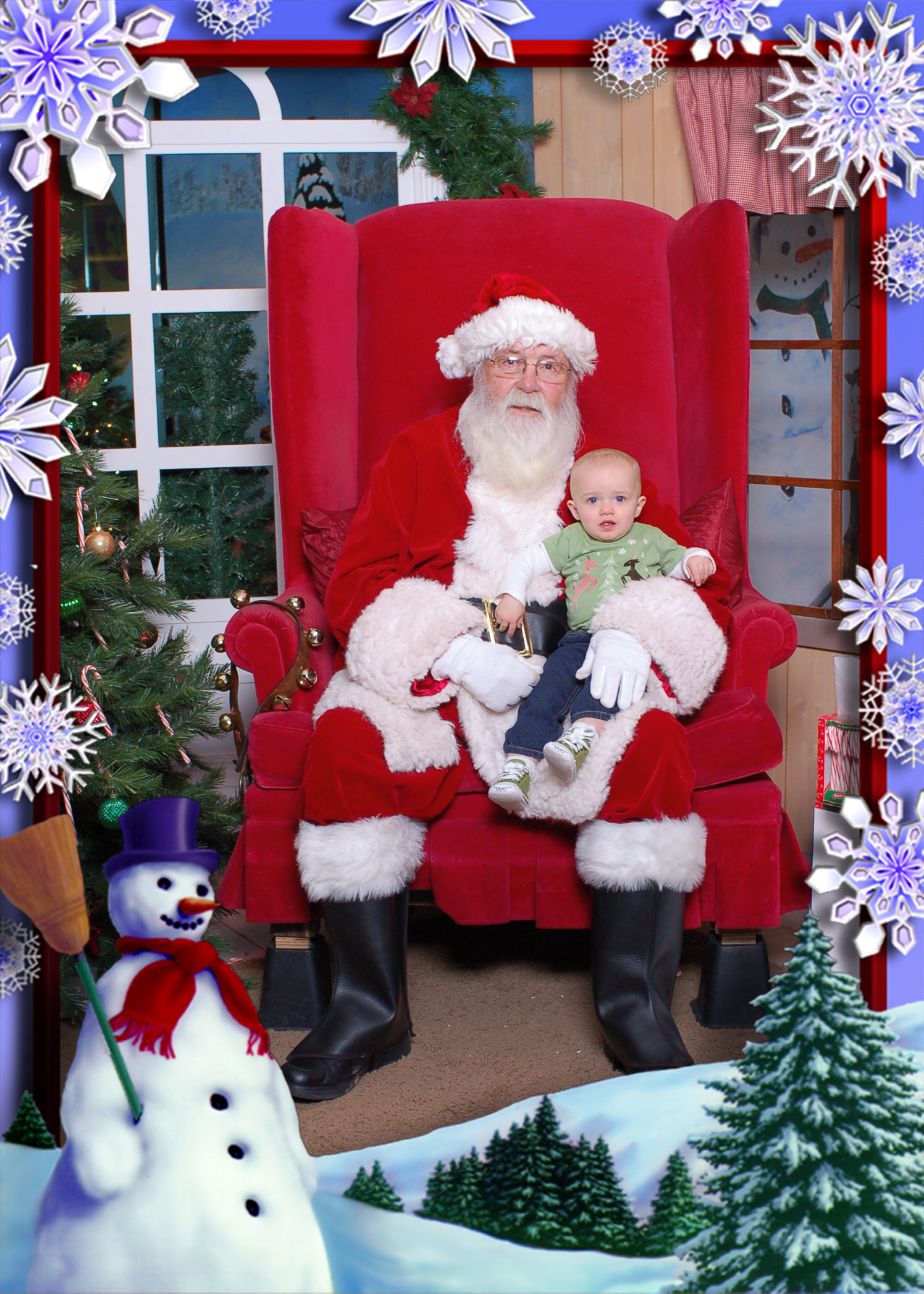 Arianna and Santa