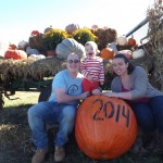 pumpkin picking 2014